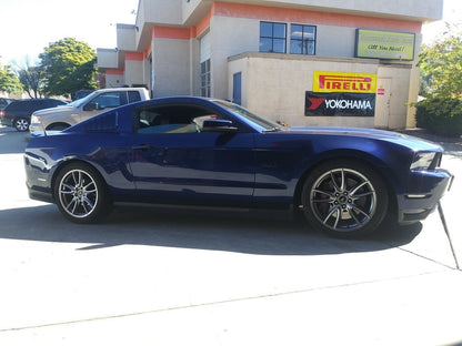 Raxiom Axial Series LED Side and Quarter Marker Lights; Clear (10-14 Mustang)