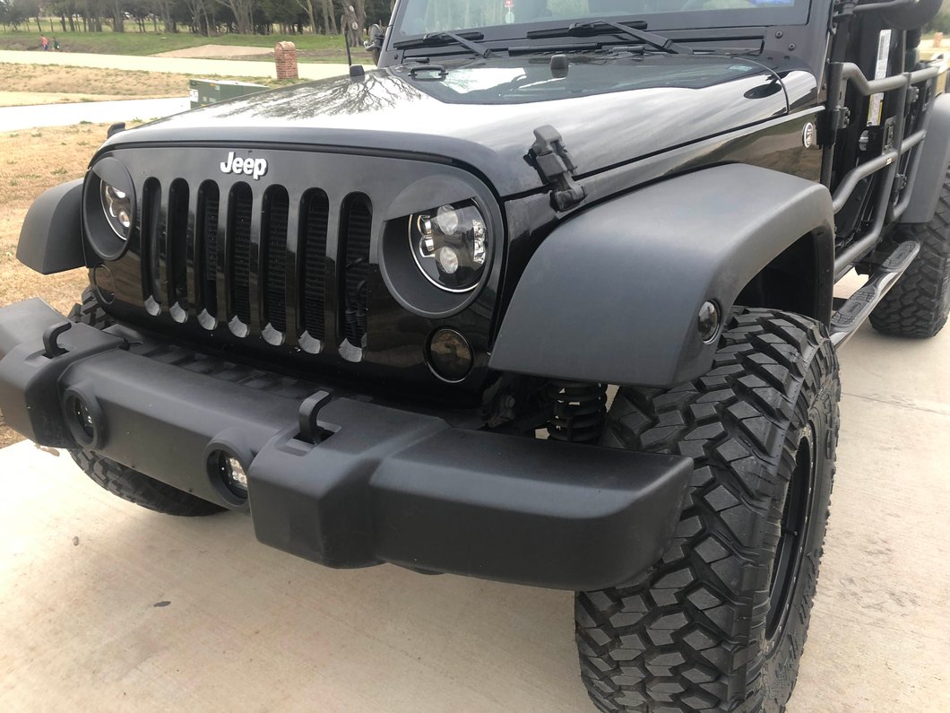 Raxiom LED Side Marker Lights; Smoked (07-18 Jeep Wrangler JK)