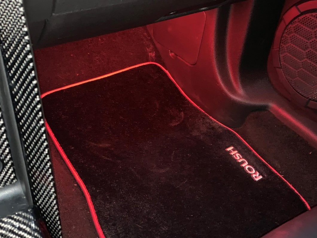 Raxiom LED Footwell Lighting Kit; Red (05-14 Mustang)