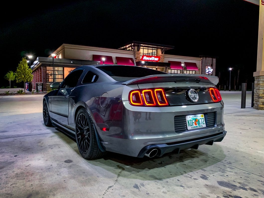 Raxiom LED Third Brake Light; Smoked (10-14 Mustang)