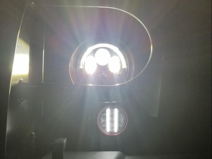 Raxiom Axial Series LED Front Turn Signals; Clear (07-18 Jeep Wrangler JK)