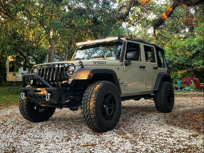 Raxiom Axial Series 50-Inch Dual Row LED Light Bar; Combo Beam (Universal; Some Adaptation May Be Required)