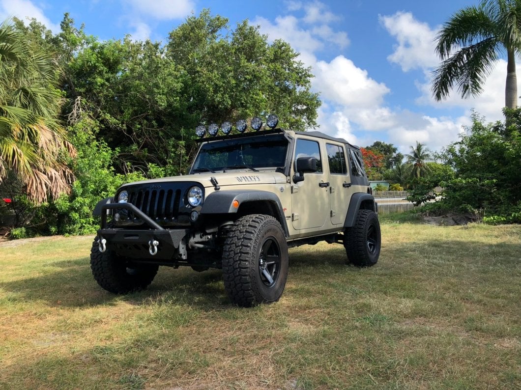 Raxiom 50-Inch LED Light Bar Windshield Mount with Auxiliary Bracket (07-18 Jeep Wrangler JK)
