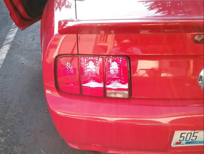 Raxiom Axial Series LED Sequential Chase Tail Light Kit; Plug-and-Play (05-09 Mustang)