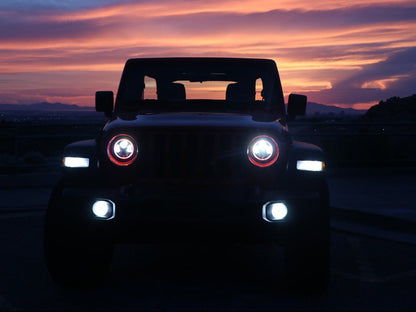 Raxiom Axial Series Stage 1 LED Fog Light Bulbs; H16 (18-25 Jeep Wrangler JL)