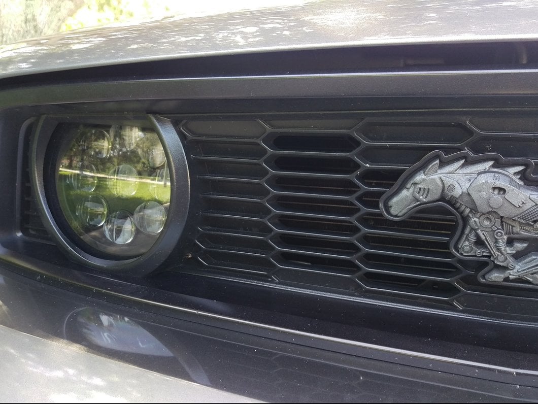 Raxiom LED Fog Lights; Smoked (05-12 Mustang GT)