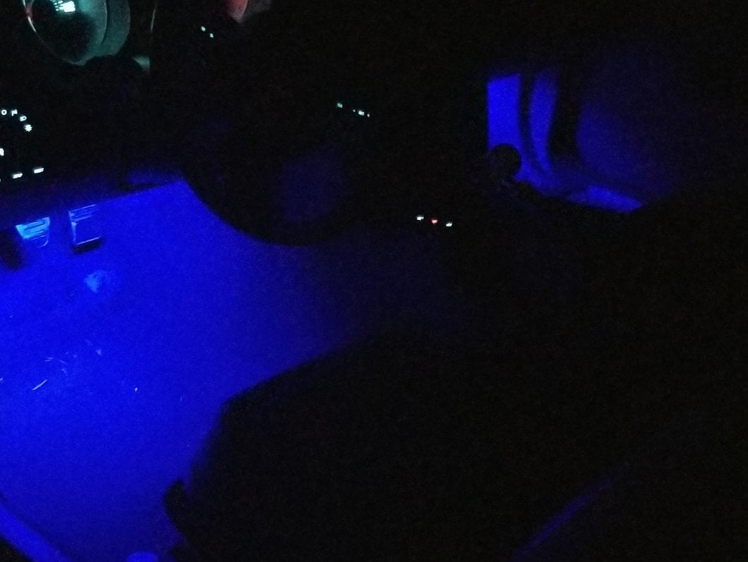 Raxiom LED Footwell Lighting Kit; Blue (05-14 Mustang)