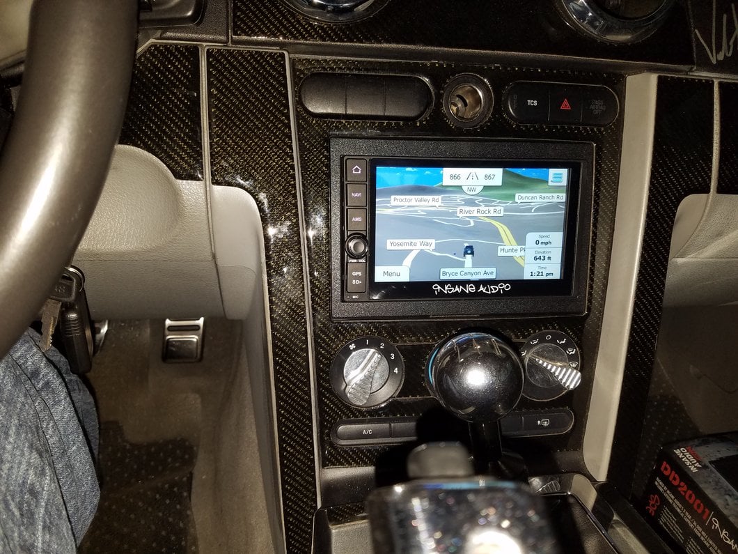 Raxiom by Insane Audio Plug and Play Navigation Unit (05-08 Mustang)