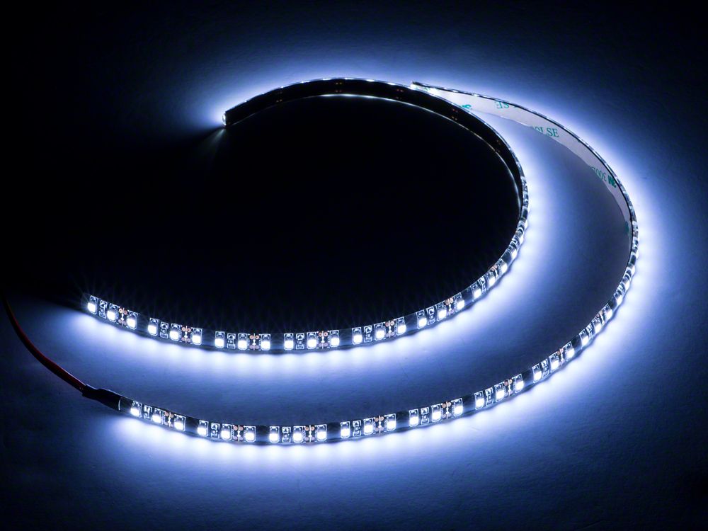Raxiom Axial Series 15-Inch LED Strips; White (Universal; Some Adaptation May Be Required)