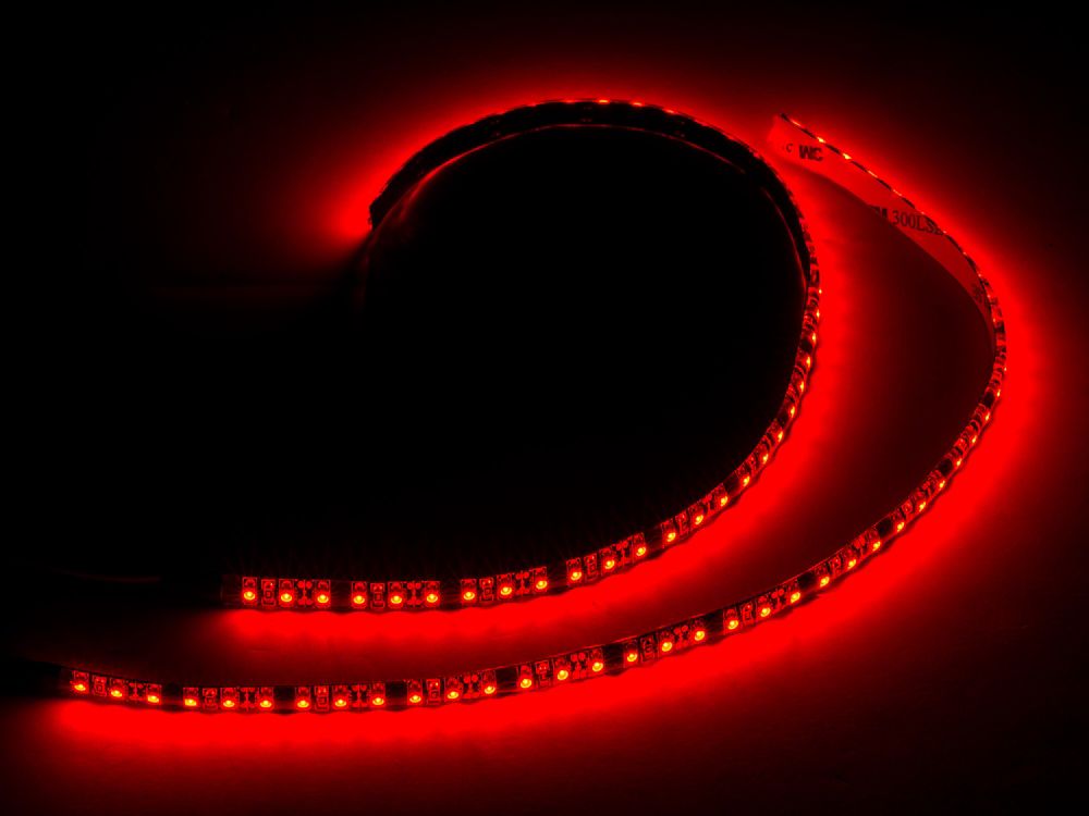 Raxiom Axial Series 15-Inch LED Strips; Red (Universal; Some Adaptation May Be Required)