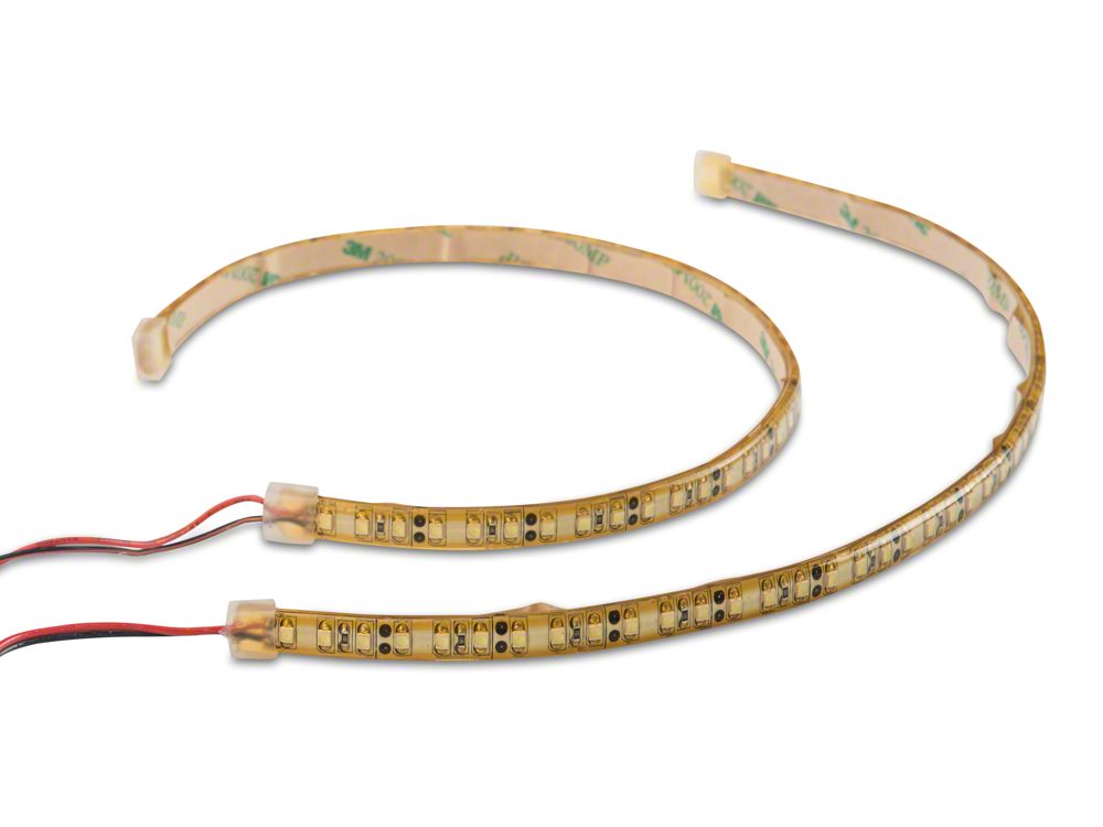 Raxiom Axial Series 15-Inch LED Strips; White (Universal; Some Adaptation May Be Required)