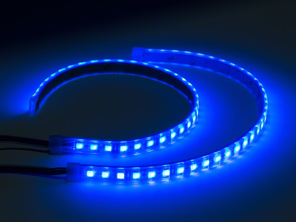 Raxiom Axial Series 15-Inch LED Strips with RGB ColorSHIFT Controller (Universal; Some Adaptation May Be Required)