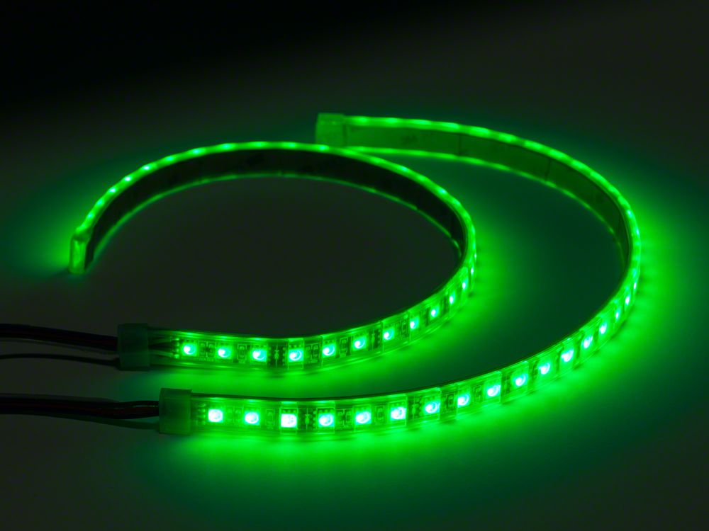 Raxiom Axial Series 15-Inch LED Strips with RGB ColorSHIFT Controller (Universal; Some Adaptation May Be Required)