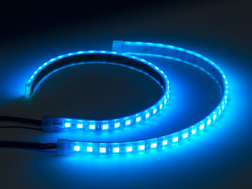 Raxiom Axial Series 15-Inch LED Strips with RGB ColorSHIFT Controller (Universal; Some Adaptation May Be Required)