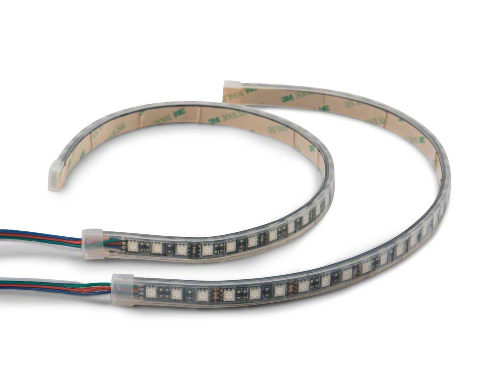 Raxiom Axial Series 15-Inch LED Strips with RGB ColorSHIFT Controller (Universal; Some Adaptation May Be Required)