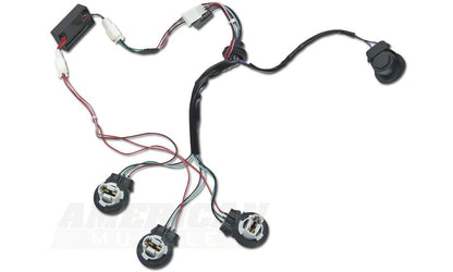 Raxiom Icon LED Tail Lights and Sequential Tail Light Kit; Black Housing; Smoked Lens (99-04 Mustang, Excluding 99-01 Cobra)