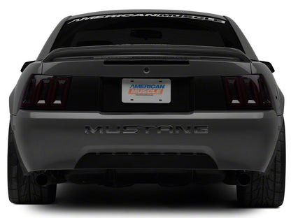 Raxiom Icon LED Tail Lights and Sequential Tail Light Kit; Black Housing; Smoked Lens (99-04 Mustang, Excluding 99-01 Cobra)
