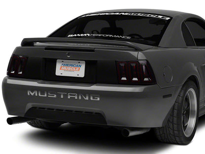 Raxiom Icon LED Tail Lights and Sequential Tail Light Kit; Black Housing; Smoked Lens (99-04 Mustang, Excluding 99-01 Cobra)