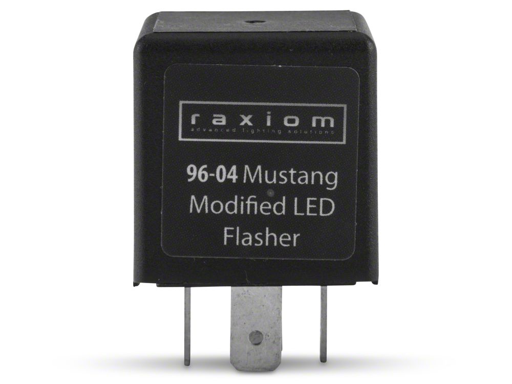 Raxiom Modified Turn Signal Flasher V2; LED (96-04 Mustang, Excluding 99-01 Cobra)