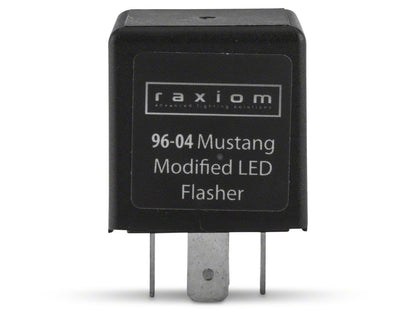Raxiom Modified Turn Signal Flasher V2; LED (96-04 Mustang, Excluding 99-01 Cobra)
