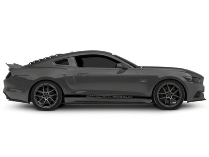 Raxiom Axial Series LED Side Marker Lights; Rear; Smoked (15-23 Mustang)