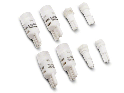 Raxiom Axial Series Stage 2 Interior LED Lighting Kit; Cool White (15-23 Mustang)