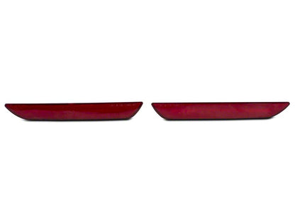 Raxiom Axial Series LED Side Marker Lights; Rear; Red (15-23 Mustang)