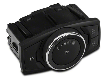 Raxiom Headlight and Fog Light Switch with Wiring Harness (15-17 Mustang V6)