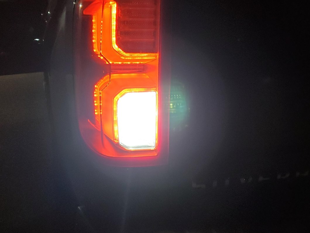 Raxiom Axial Series 410 Lumen Backup Light LED Conversion Kit; 921 XP50 (14-18 Silverado 1500)