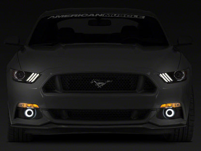 Raxiom LED Halo Fog Lights (15-17 Mustang w/ Factory Fog Lights)