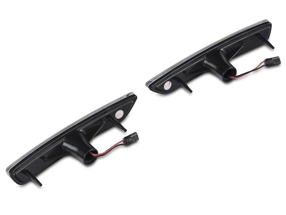 Raxiom Axial Series LED Side and Quarter Marker Lights; Clear (10-14 Mustang)