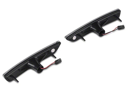 Raxiom Axial Series LED Side and Quarter Marker Lights; Clear (10-14 Mustang)