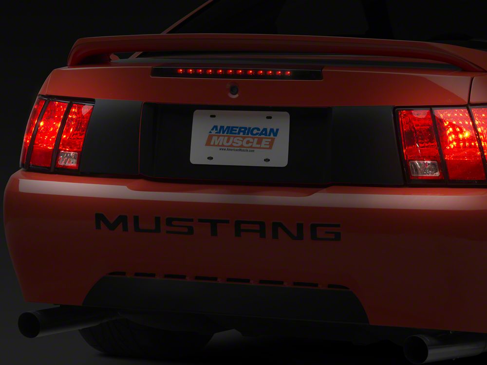 Raxiom Axial Series LED Third Brake Light; Smoked (99-04 Mustang, Excluding Cobra)