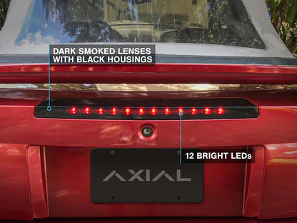 Raxiom Axial Series LED Third Brake Light; Smoked (99-04 Mustang, Excluding Cobra)