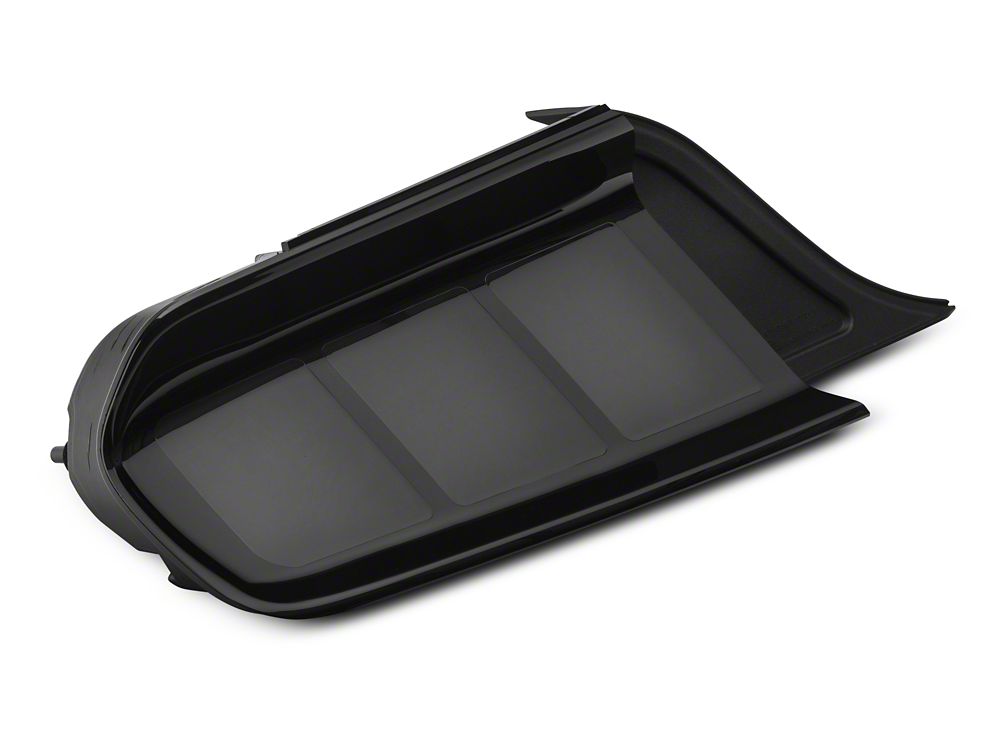 Raxiom Profile LED Tail Lights; Gloss Black Housing; Smoked Lens (15-23 Mustang)
