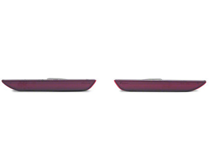 Raxiom Axial Series LED Side Marker Lights; Rear; Red (15-23 Mustang)