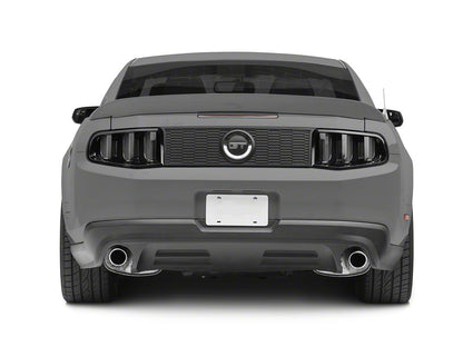 Raxiom Vector V2 LED Tail Lights; Gloss Black Housing; Clear Lens (10-12 Mustang)