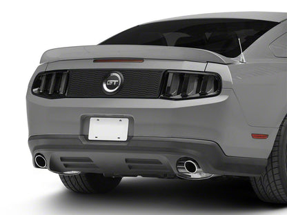 Raxiom Vector V2 LED Tail Lights; Gloss Black Housing; Clear Lens (10-12 Mustang)