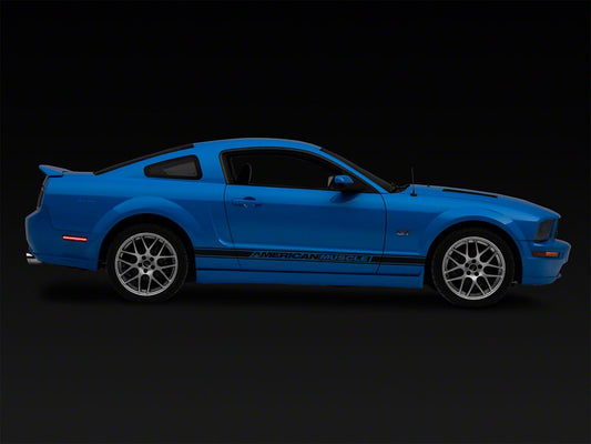 Raxiom Axial Series LED Side Markers; Smoked (05-09 Mustang)