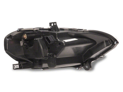 Raxiom LED Projector Headlights; Black Housing; Clear Lens (18-23 Mustang GT, EcoBoost)