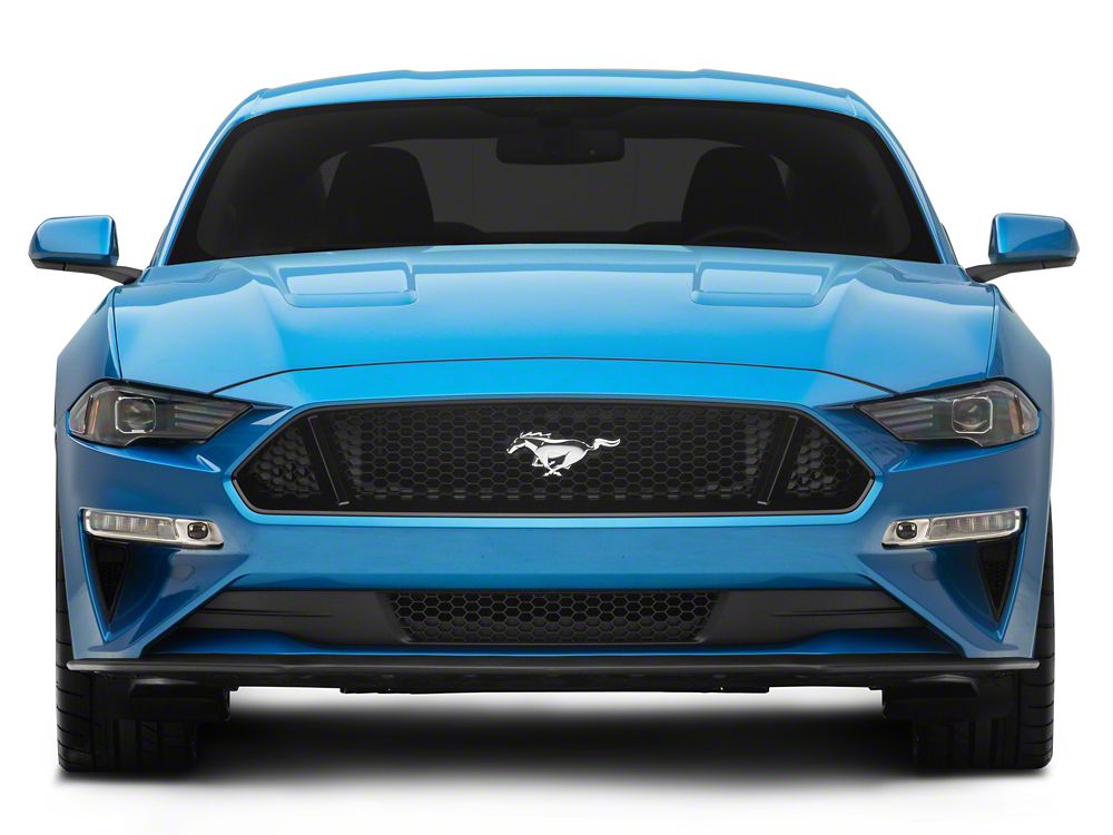 Raxiom LED Projector Headlights; Black Housing; Clear Lens (18-23 Mustang GT, EcoBoost)