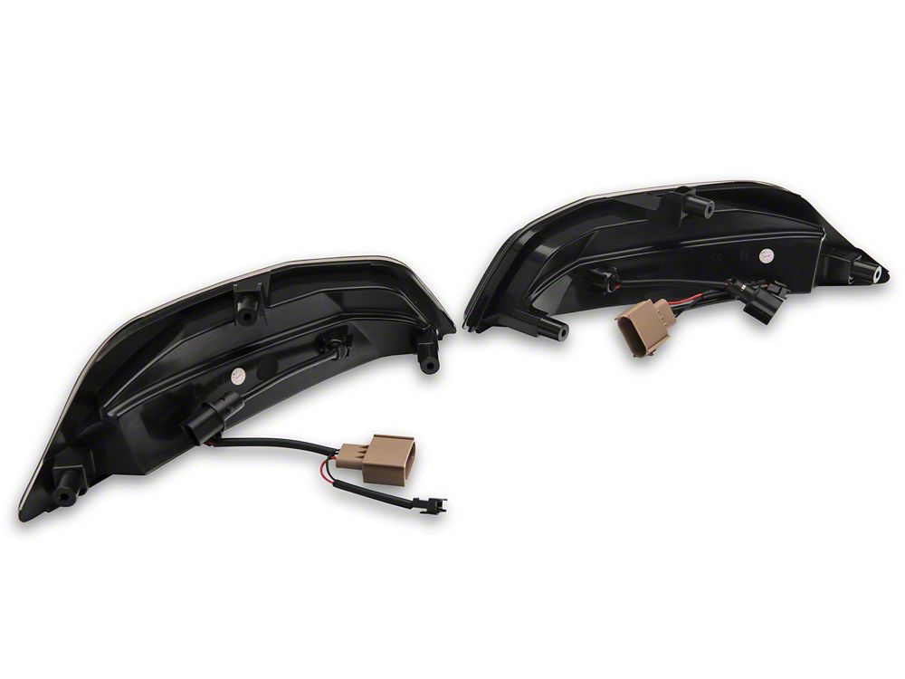 Raxiom Axial Series LED Sequential Turn Signals; Smoked (15-17 Mustang