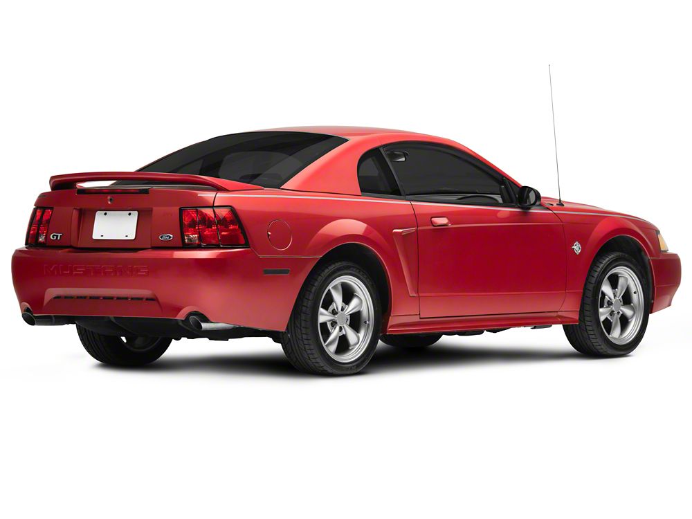 Raxiom Axial Series LED Rear Side Marker Lights; Smoked (99-04 Mustang)