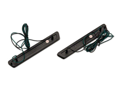 Raxiom Axial Series LED Rear Side Marker Lights; Red (99-04 Mustang)