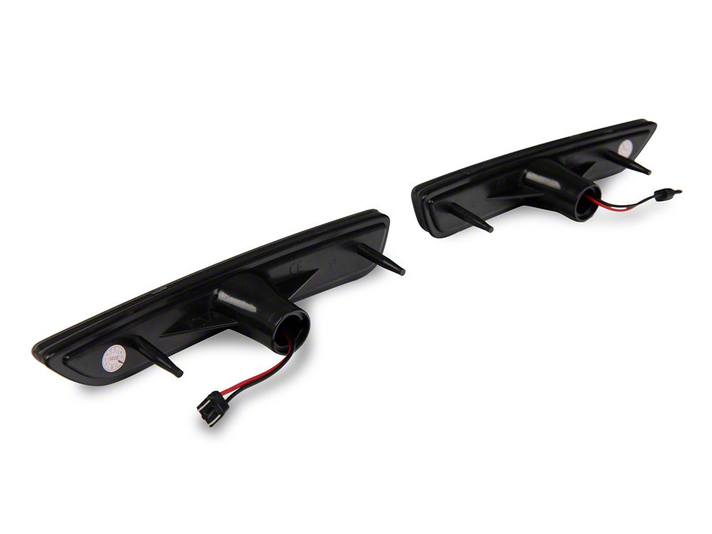 Raxiom Axial Series LED Side Marker Lights; Smoked (10-14 Mustang)