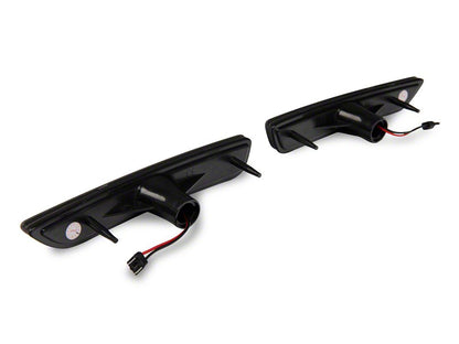 Raxiom Axial Series LED Side Marker Lights; Smoked (10-14 Mustang)