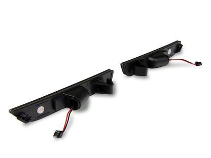 Raxiom Axial Series LED Side Marker Lights; Smoked (10-14 Mustang)