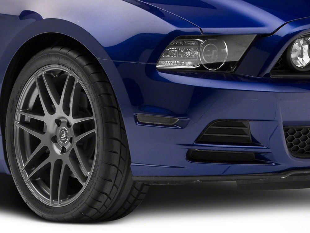 Raxiom Axial Series LED Side Marker Lights; Smoked (10-14 Mustang)