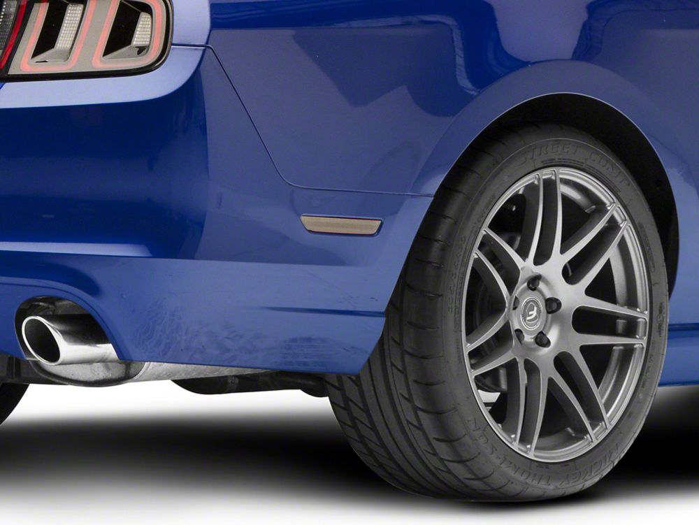 Raxiom Axial Series LED Side Marker Lights; Smoked (10-14 Mustang)