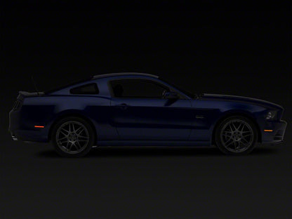 Raxiom Axial Series LED Side Marker Lights; Smoked (10-14 Mustang)
